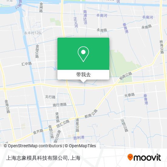 上海志象模具科技有限公司地图