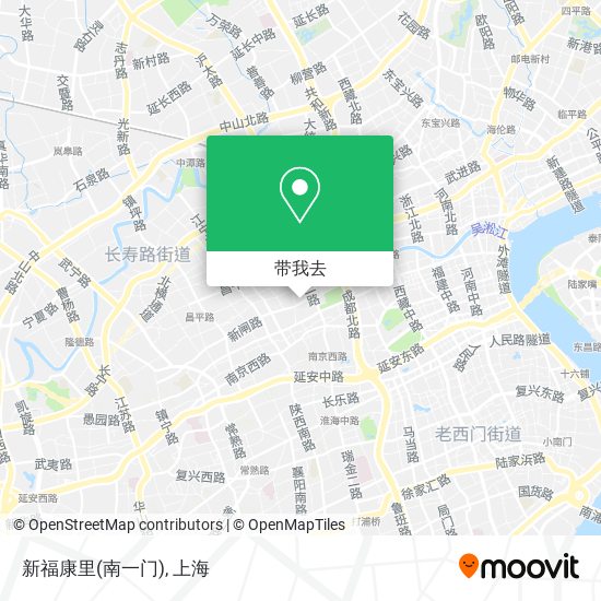 新福康里(南一门)地图