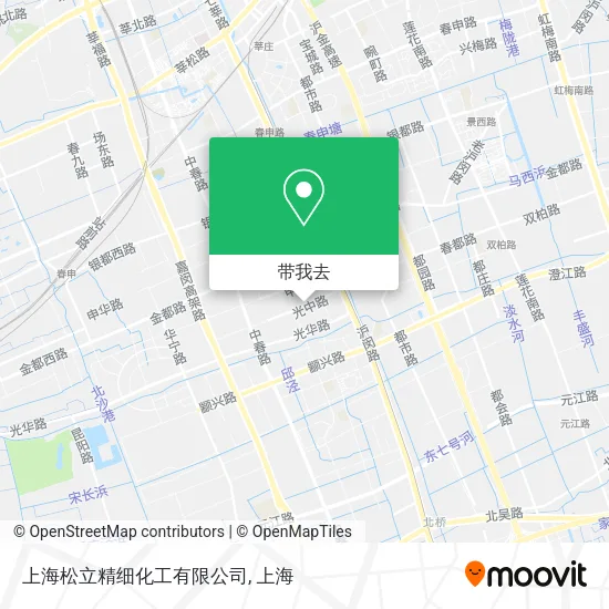 上海松立精细化工有限公司地图