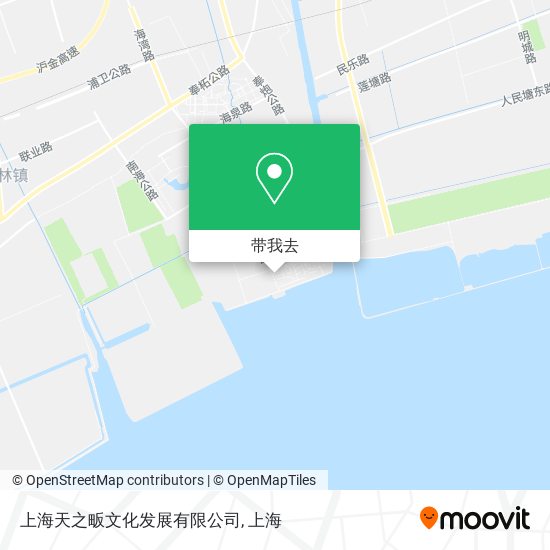 上海天之畈文化发展有限公司地图