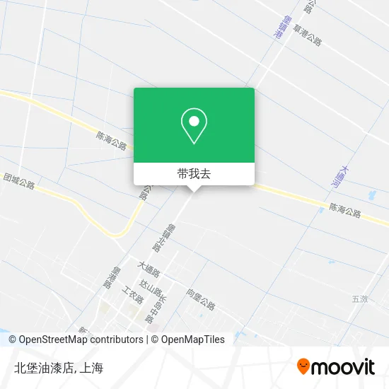 北堡油漆店地图