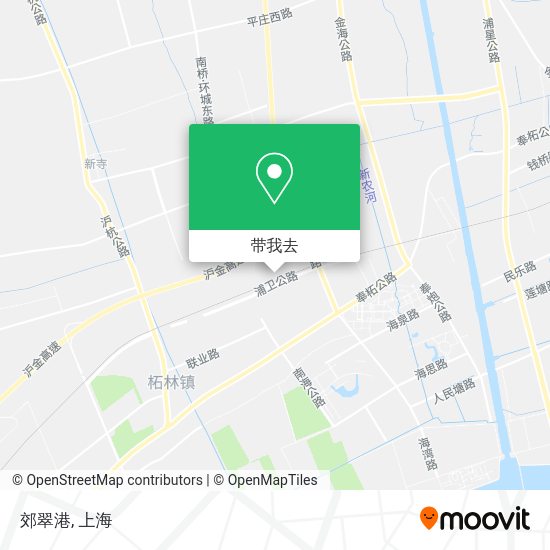郊翠港地图