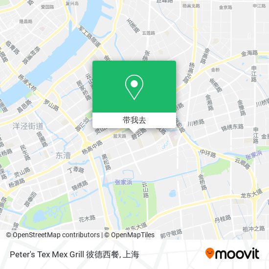 Peter's Tex Mex Grill 彼德西餐地图