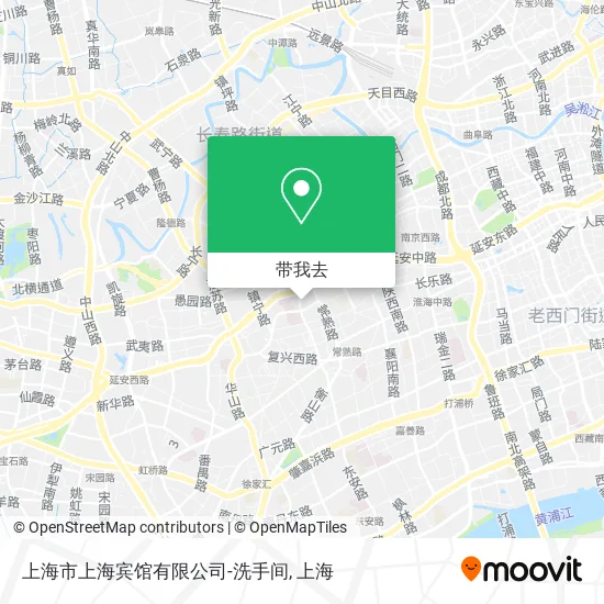 上海市上海宾馆有限公司-洗手间地图