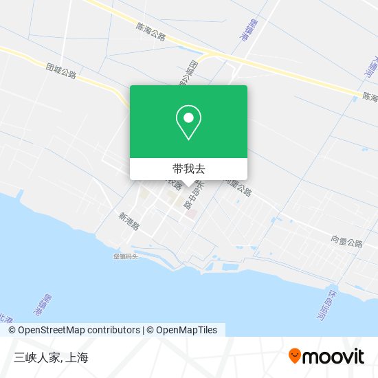 三峡人家地图