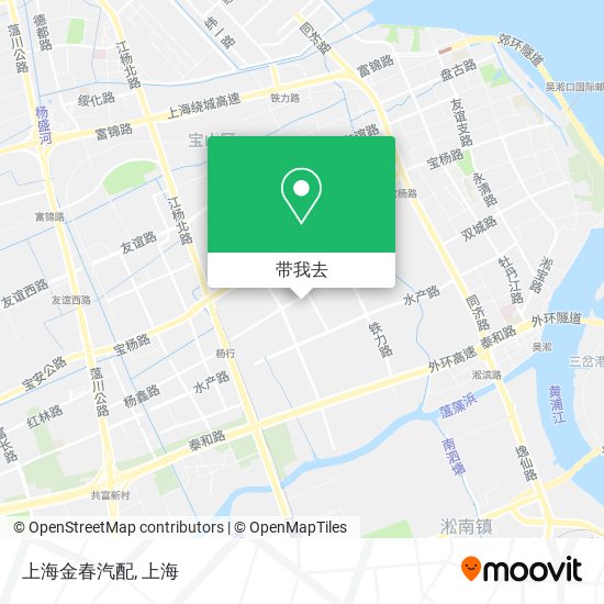 上海金春汽配地图