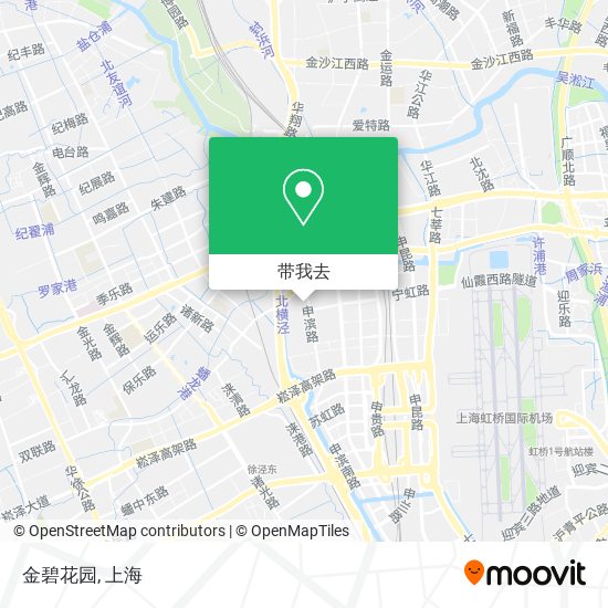 金碧花园地图