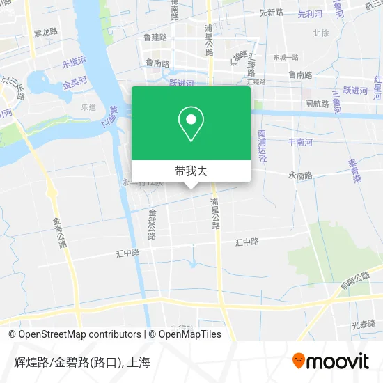 辉煌路/金碧路(路口)地图