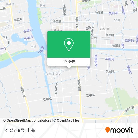 金碧路8号地图