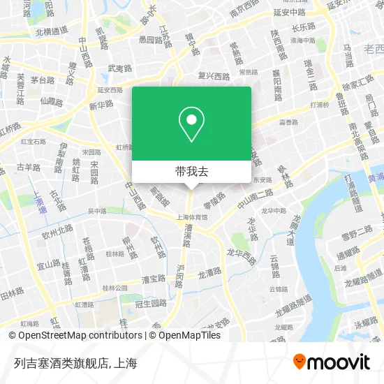 列吉塞酒类旗舰店地图