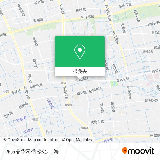 东方晶华园-售楼处地图