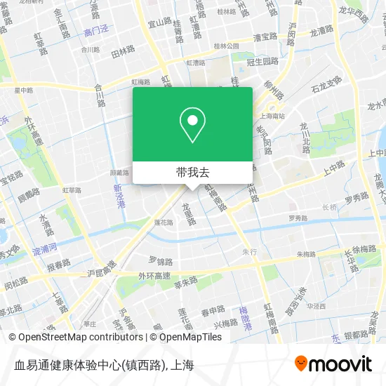 血易通健康体验中心(镇西路)地图