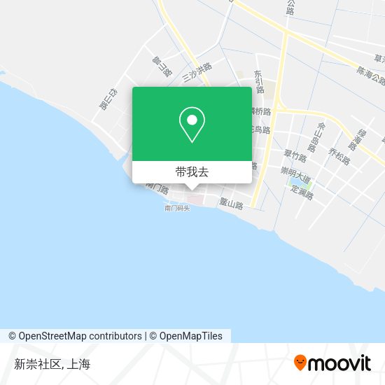 新崇社区地图