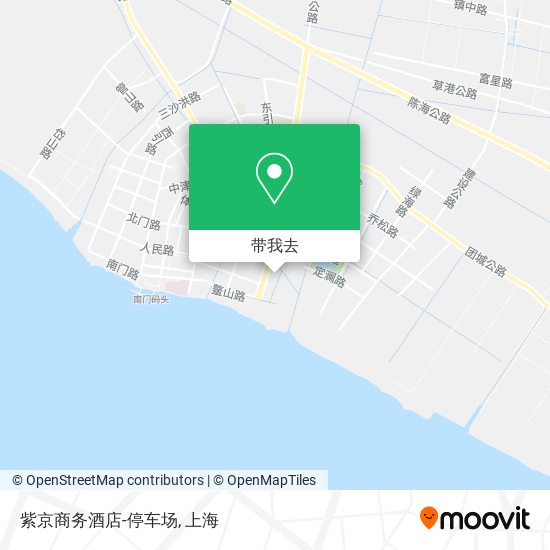 紫京商务酒店-停车场地图