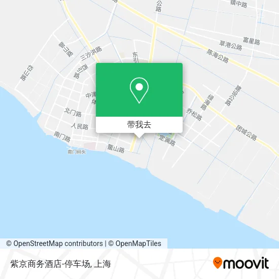 紫京商务酒店-停车场地图