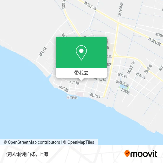 便民馄饨面条地图
