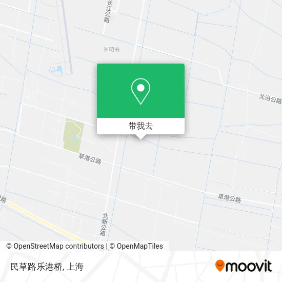 民草路乐港桥地图