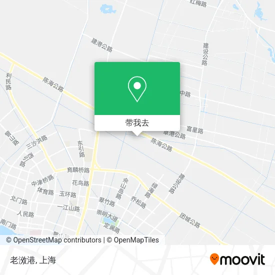 老滧港地图
