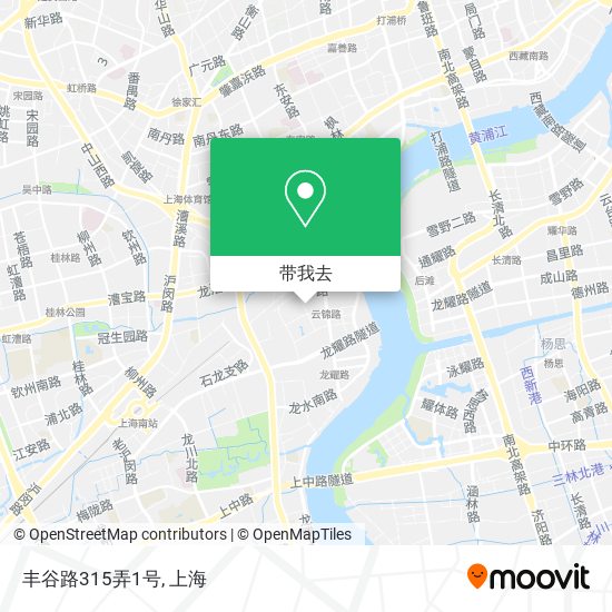 丰谷路315弄1号地图
