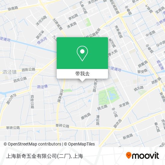上海新奇五金有限公司(二厂)地图