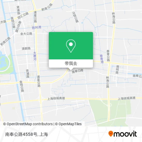 南奉公路4558号地图