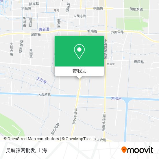 吴航筛网批发地图