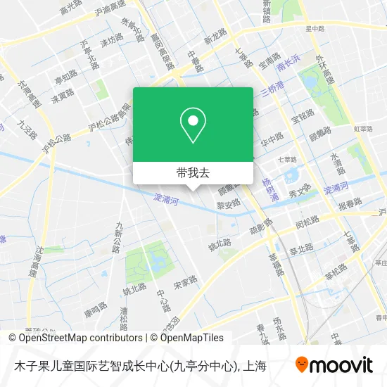 木子果儿童国际艺智成长中心(九亭分中心)地图