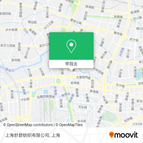 上海舒群纺织有限公司地图