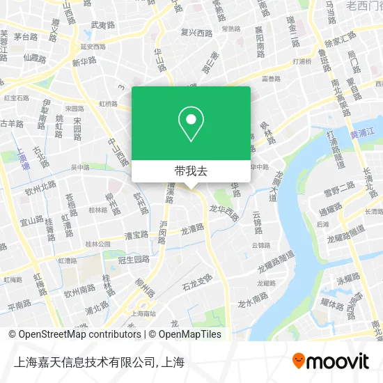 上海嘉天信息技术有限公司地图