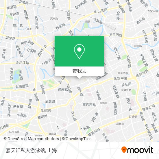 嘉天汇私人游泳馆地图
