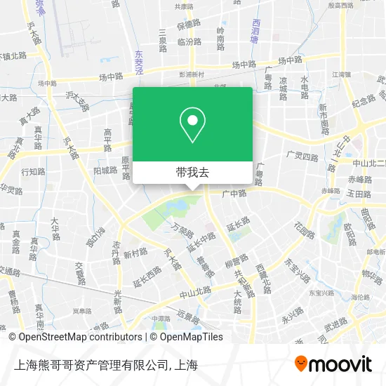 上海熊哥哥资产管理有限公司地图