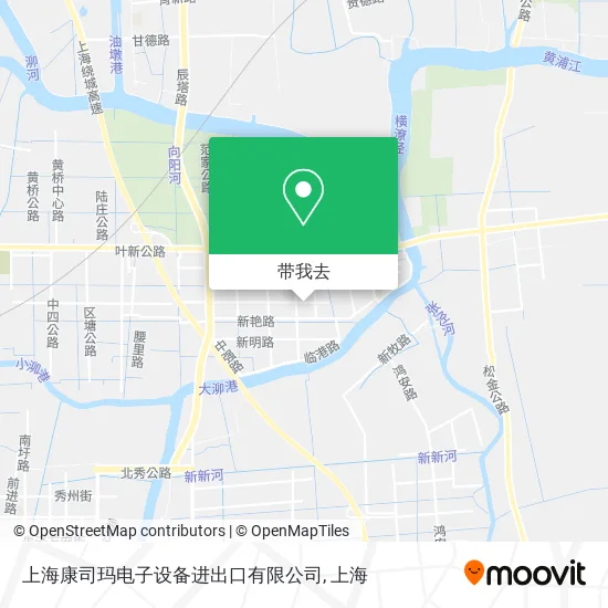 上海康司玛电子设备进出口有限公司地图