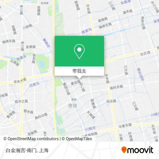 白金瀚宫-南门地图