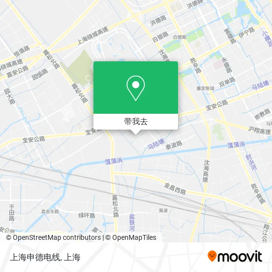 上海申德电线地图