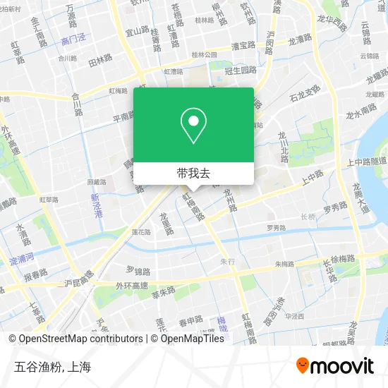 五谷渔粉地图