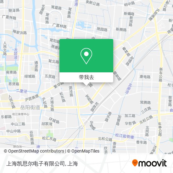 上海凯思尔电子有限公司地图
