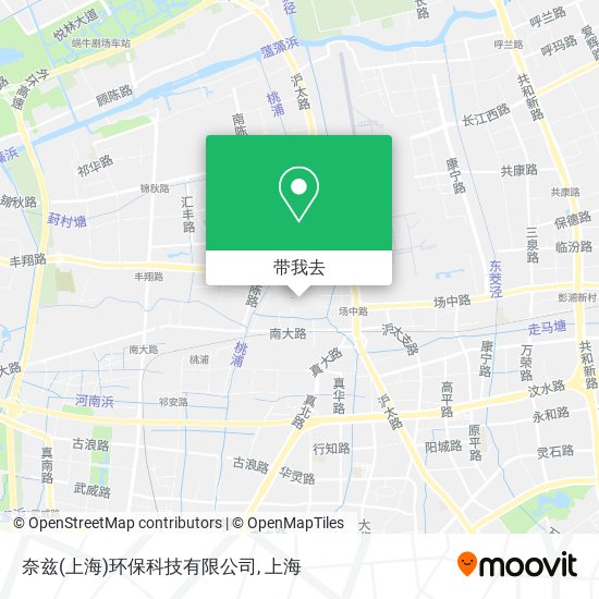 奈兹(上海)环保科技有限公司地图