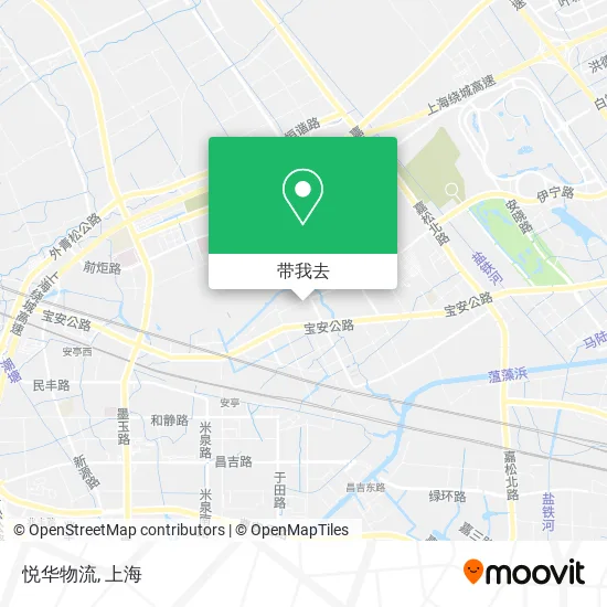 悦华物流地图