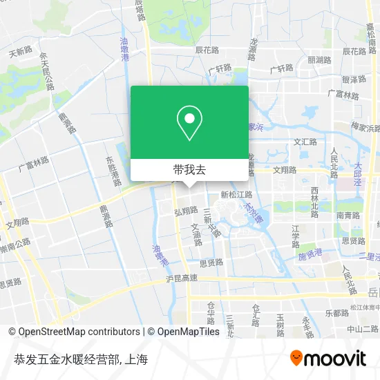 恭发五金水暖经营部地图