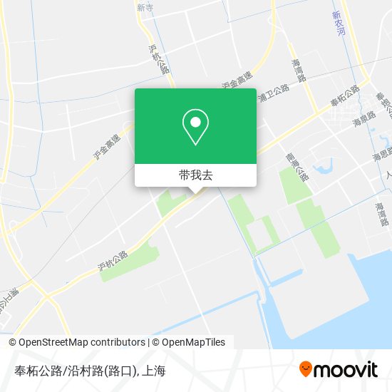 奉柘公路/沿村路(路口)地图