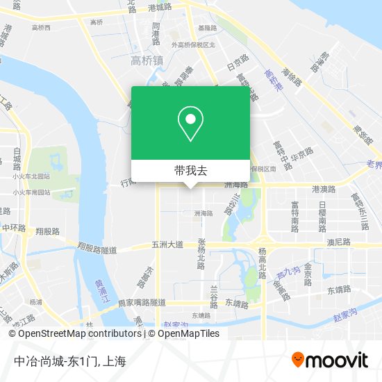 中冶·尚城-东1门地图