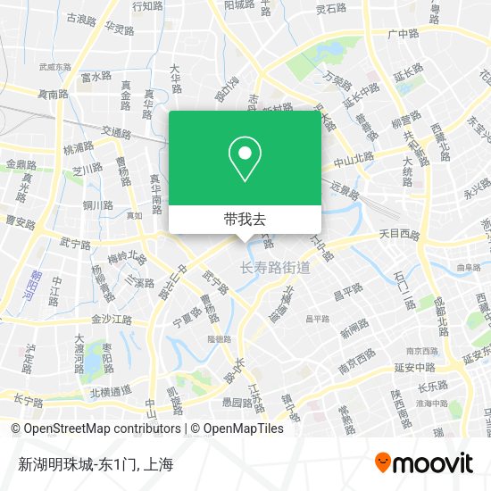新湖明珠城-东1门地图