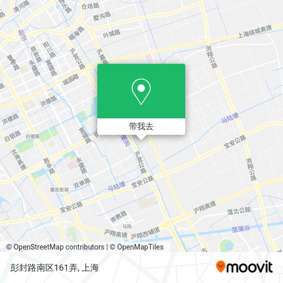 彭封路南区161弄地图