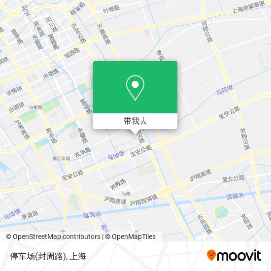 停车场(封周路)地图