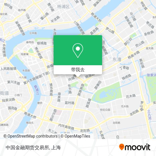 中国金融期货交易所地图