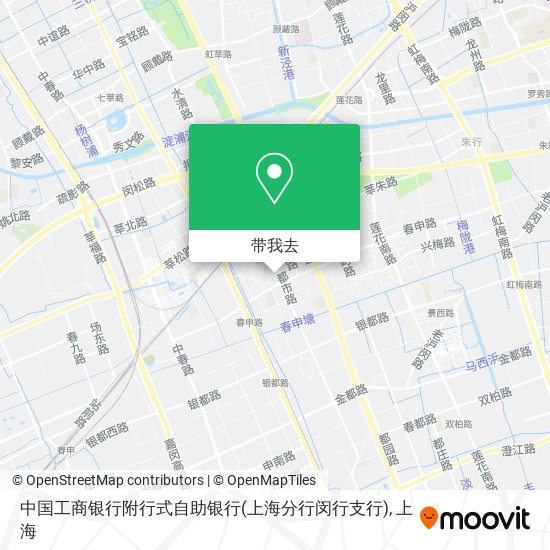 中国工商银行附行式自助银行(上海分行闵行支行)地图