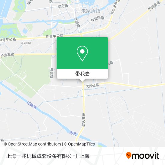上海一兆机械成套设备有限公司地图