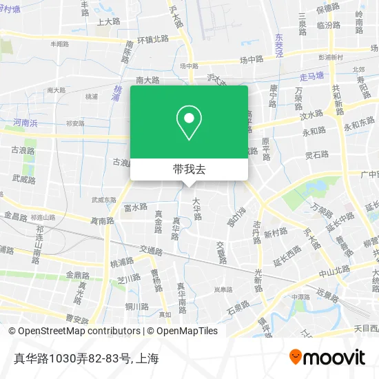 真华路1030弄82-83号地图
