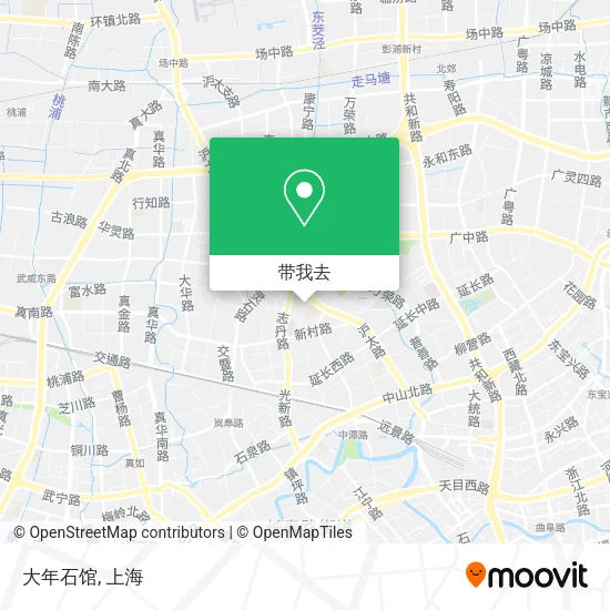大年石馆地图