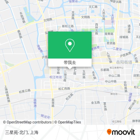 三星苑-北门地图